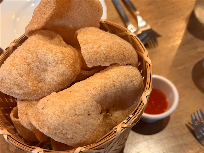prawn crackers